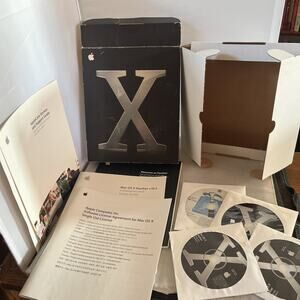 Apple Mac OS X 10.3 Panther Package M9227LL/A Tools OEM